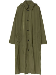 FABIANA FILIPPI - Hooded Technical-Jersey Parka Coat