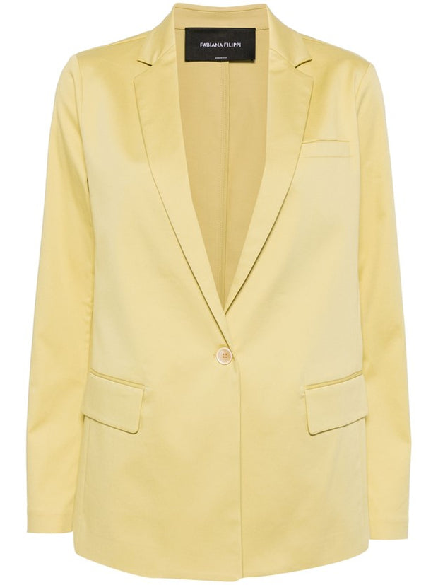 FABIANA FILIPPI - Notched-Lapels Single-Breasted Blazer