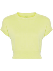 Genova Sleeveless Cashmere Jumper - Asparagus