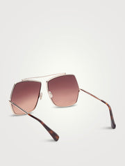 MAX MARA - Geometric Sunglasses