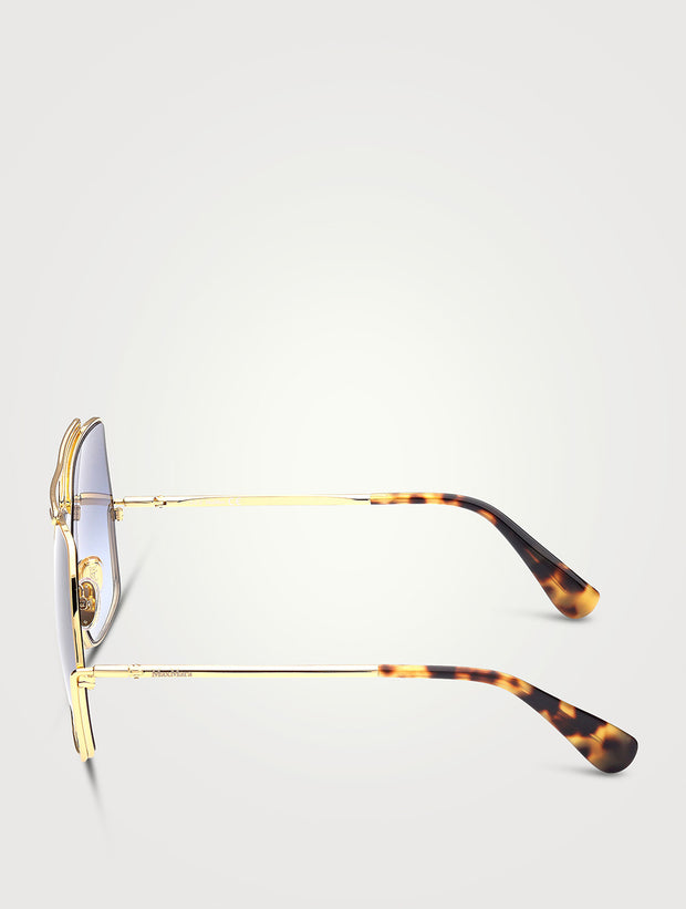 MAX MARA - Geometric Sunglasses