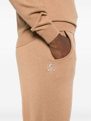 Milano Drawstring Cashmere Joggers - Dune