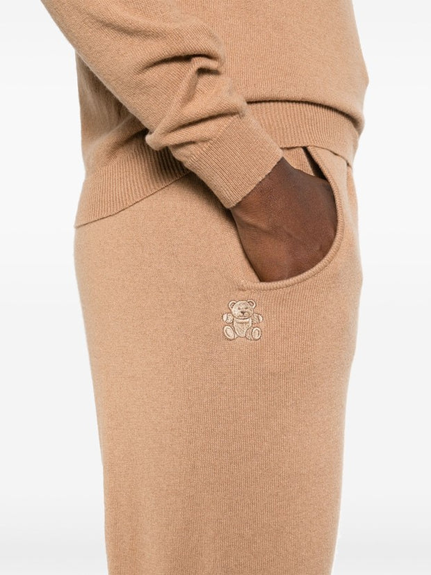 Milano Drawstring Cashmere Joggers - Dune