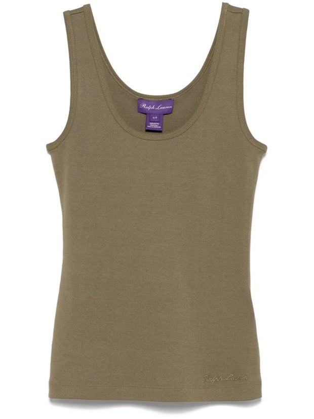 Ralph Lauren Collection - Fine-Ribbed Tank Top