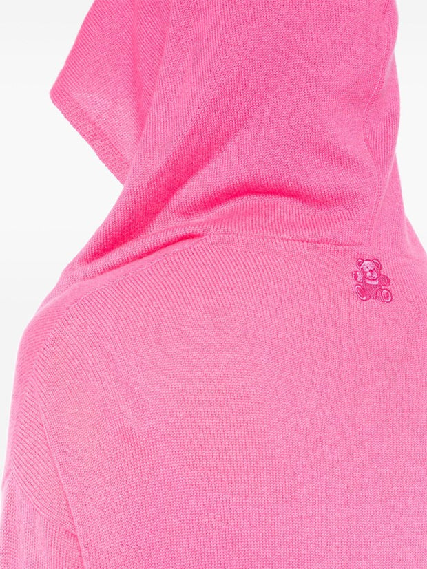 Napoli Lightweight Cashmere Cardigan - Rose du Soir