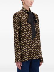 OSCAR DE LA RENTA - Chain-ling Blouse