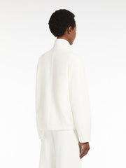 Max Mara - Plava White Jersey Sweatshirt