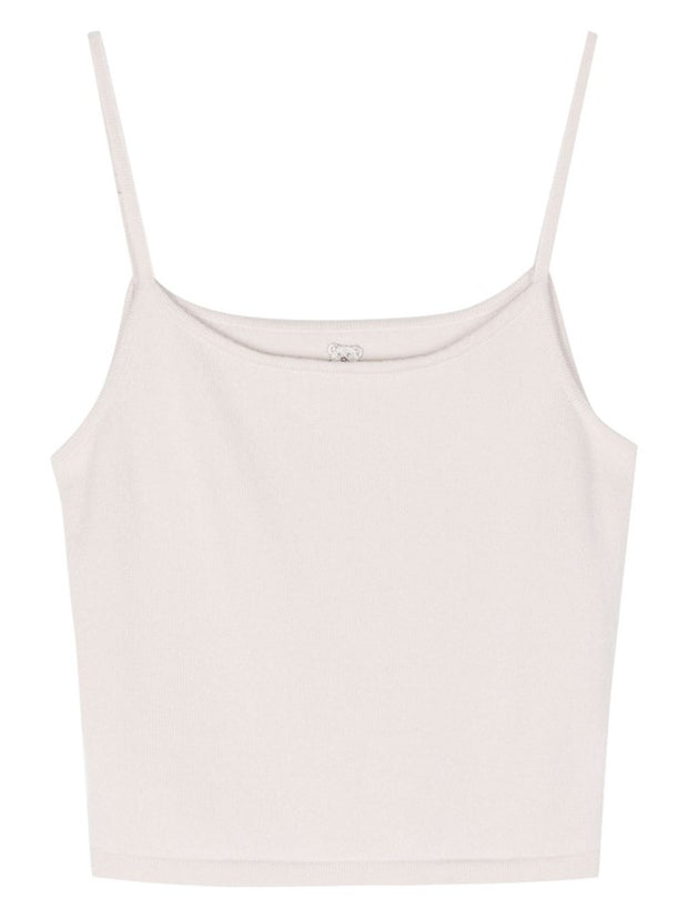 Rapallo Cashmere Tank Top - Snow Melt