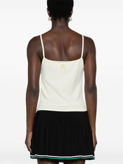 Rapallo Cashmere Tank Top - White Tea