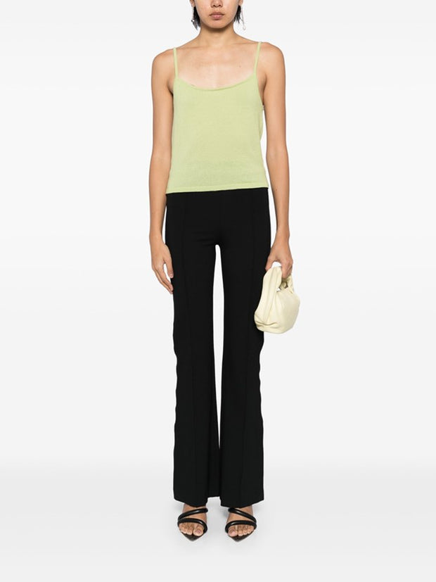 Rapallo Cashmere Tank Top - Asparagus