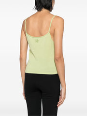 Rapallo Cashmere Tank Top - Asparagus