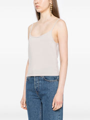 Rapallo Cashmere Tank Top - Snow Melt