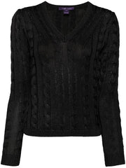 Ralph Lauren Collection - Cable-Knit Silk Jumper