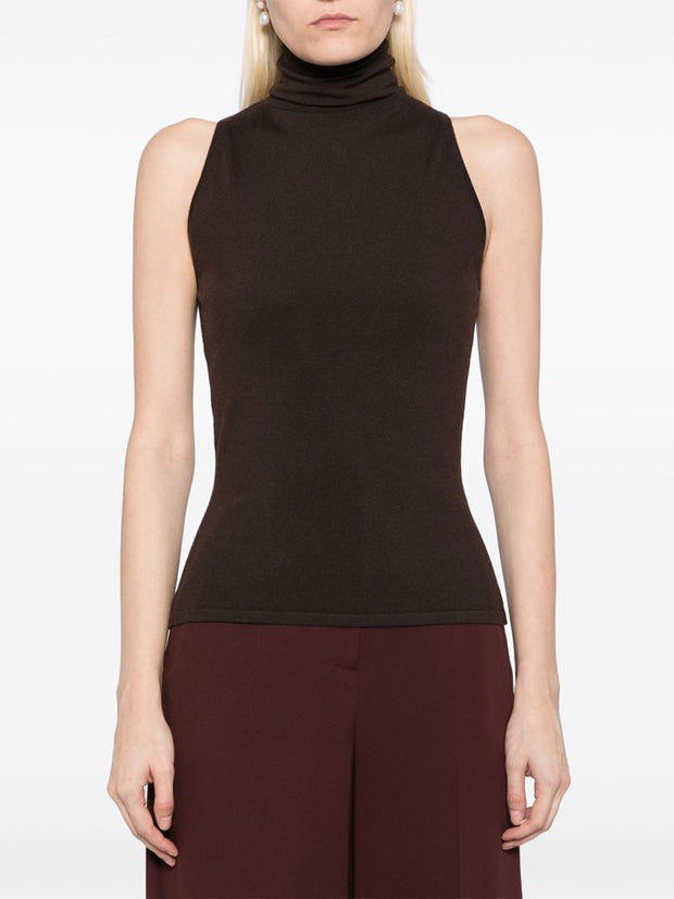 Ralph Lauren Collection - Fine-Knit Tank Top