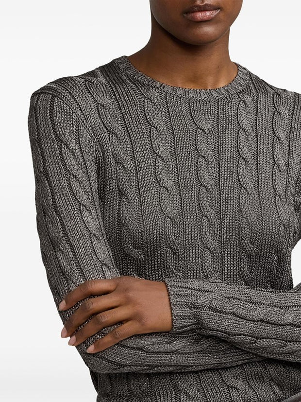 Ralph Lauren Collection - Cable-Knit Crew-Neck Jumper