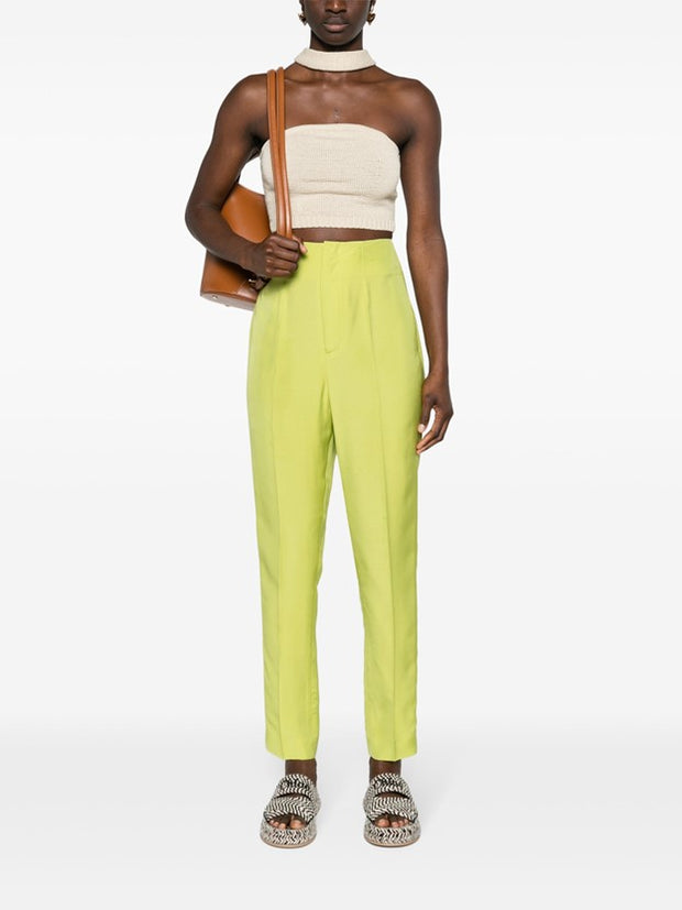 Ralph Lauren Collection - High-Waisted Slim-Fit Trousers
