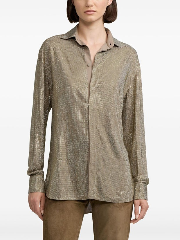 Ralph Lauren Collection - Silk Georgette Adrien Shirt