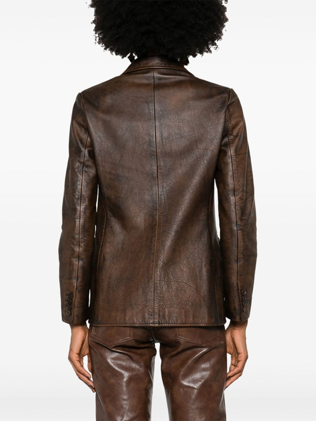 Ralph Lauren Collection - Tomasso Leather Blazer