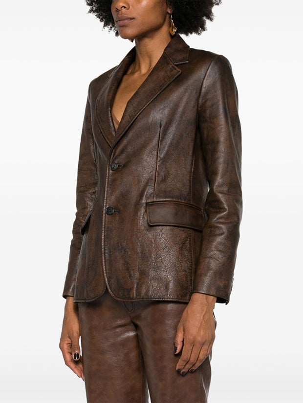 Ralph Lauren Collection - Tomasso Leather Blazer