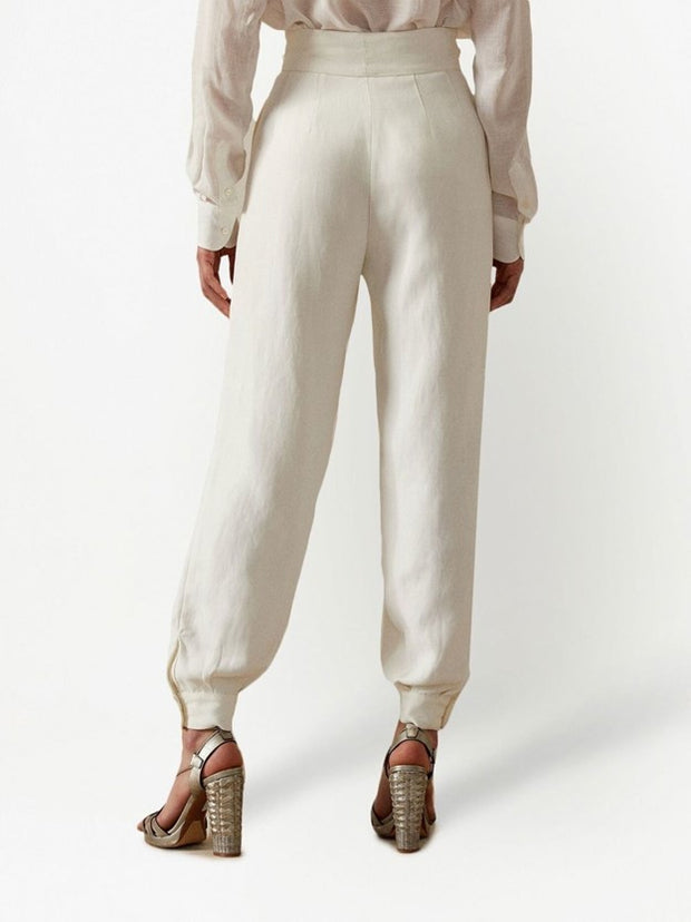 Ralph Lauren Collection - Viola High-Waisted Tailored Trousers