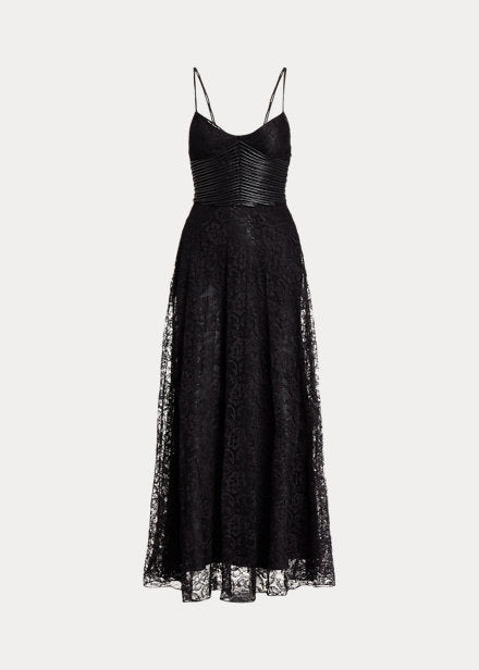Ralph Lauren Collection - Jerome Rebrodé Lace Cocktail Dress