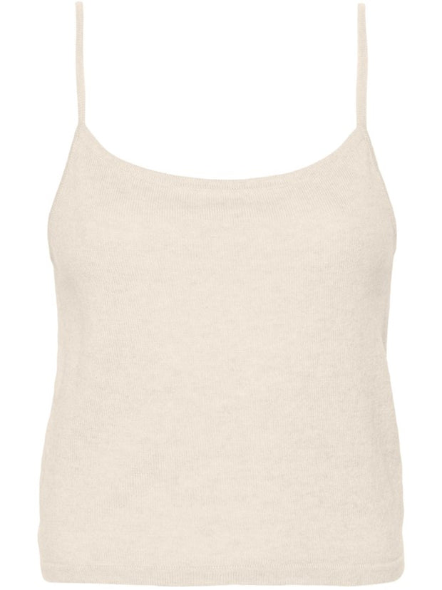 Rapallo Cashmere Tank Top - Chinchilla