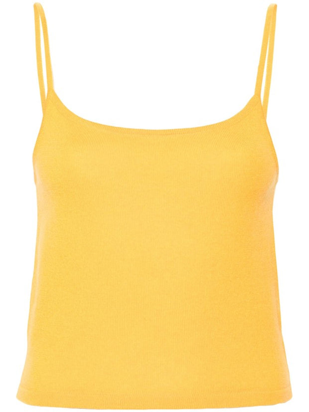 Rapallo Cashmere Tank Top - Nasturtium