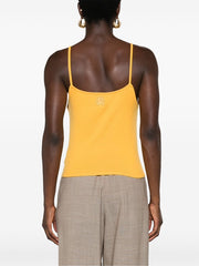 Rapallo Cashmere Tank Top - Nasturtium