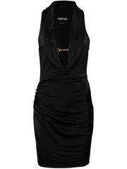 TOM FORD - Cowl-Neck Mini Dress