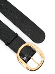 TOM FORD - Crocodile-Embossed Belt