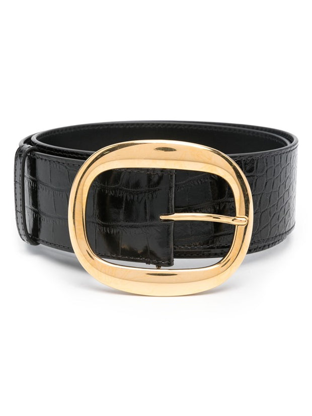 TOM FORD - Crocodile-Embossed Belt