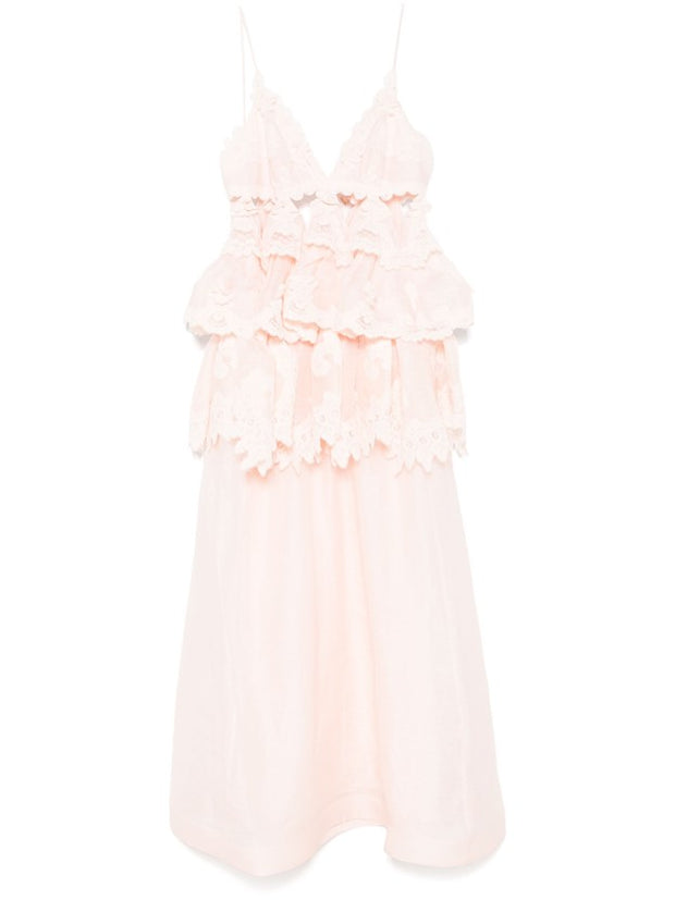 ZIMMERMANN - Tiered Lace Maxi Dress