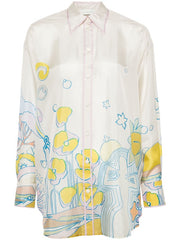 ZIMMERMANN - Pop Graphic-Print Silk Shirt