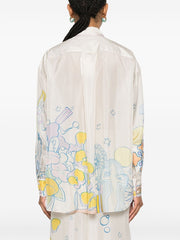 ZIMMERMANN - Pop Graphic-Print Silk Shirt