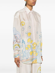 ZIMMERMANN - Pop Graphic-Print Silk Shirt