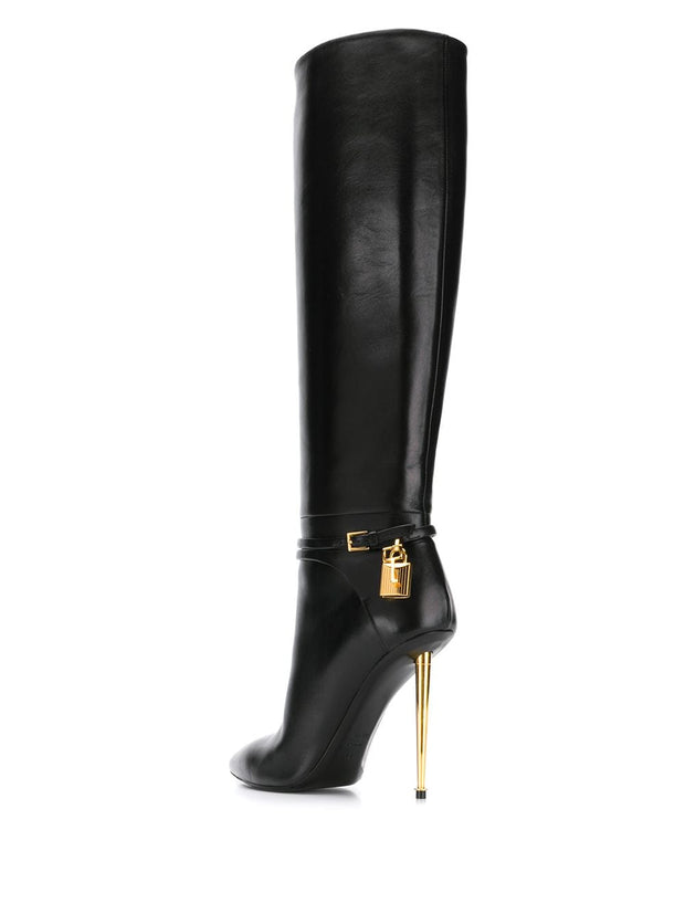 TOM FORD Contrast Stiletto Heel 120mm Boots