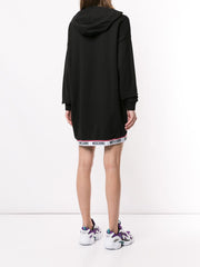 Moschino Logo Trim Sweatshirt Dress