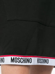 Moschino Logo Trim Sweatshirt Dress