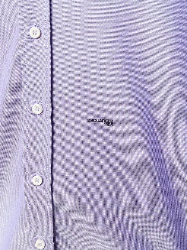 Dsquared2 logo button-down shirt