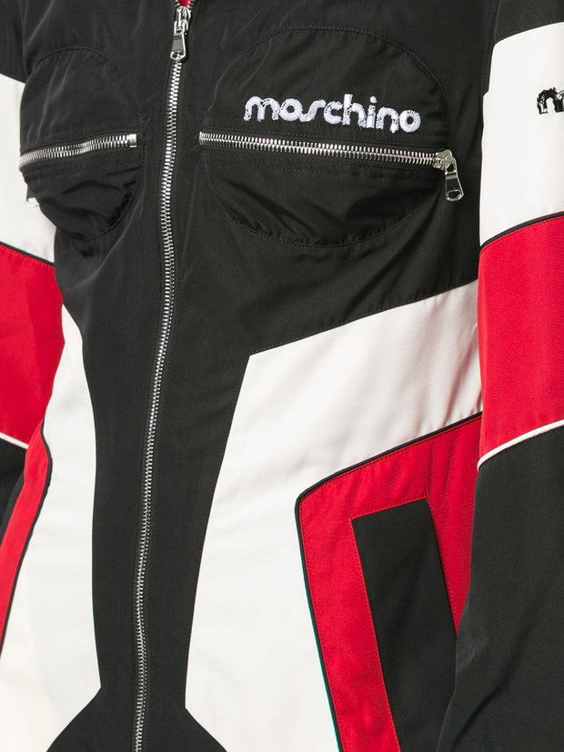 Moschino racer jacket dress