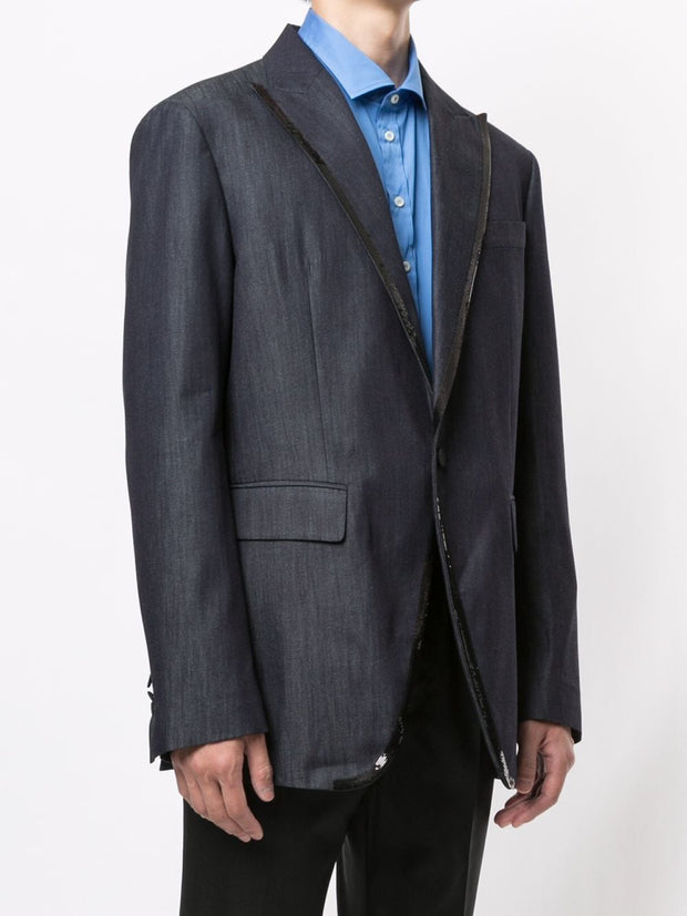 Dsquared2 single-breasted blazer with sequin edging