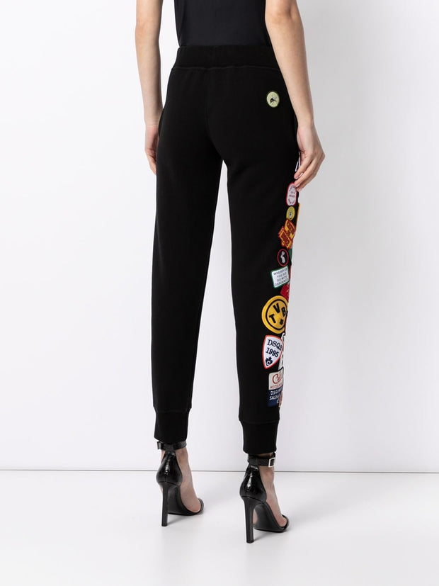 Dsquared2 patch-detail track pants