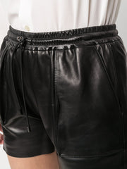 Tom Ford elasticated leather shorts