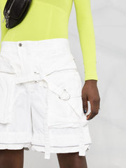 DSQUARED2 - strap-detail knee-length shorts