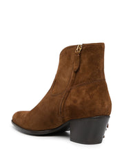 POLO RALPH LAUREN - fringed suede ankle boots
