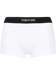 TOM FORD - logo embroidered brief shorts