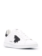 DSQUARED2 - Boxer leaf-patch sneakers