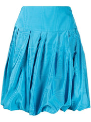 OSCAR DE LA RENTA - gathered mini skirt