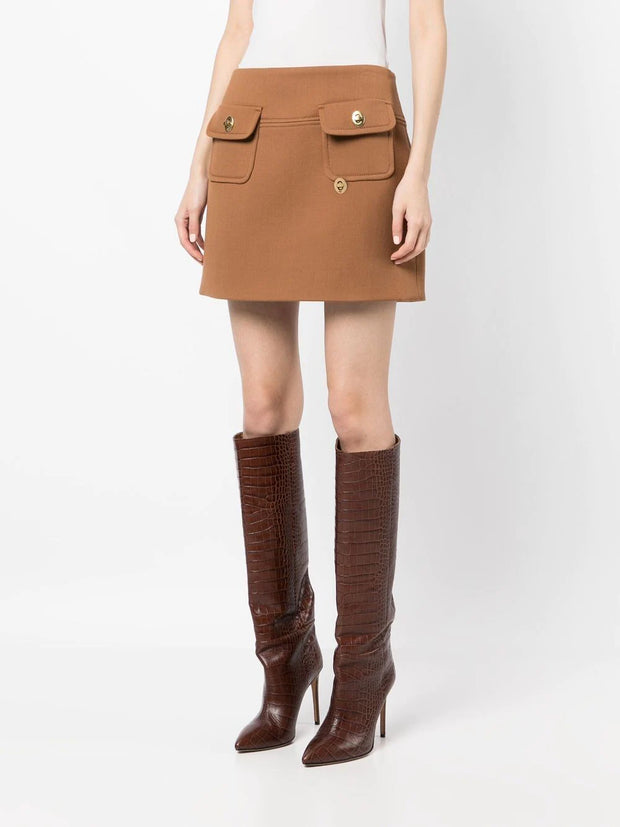 ZIMMERMANN - buttoned-pockets mini skirt