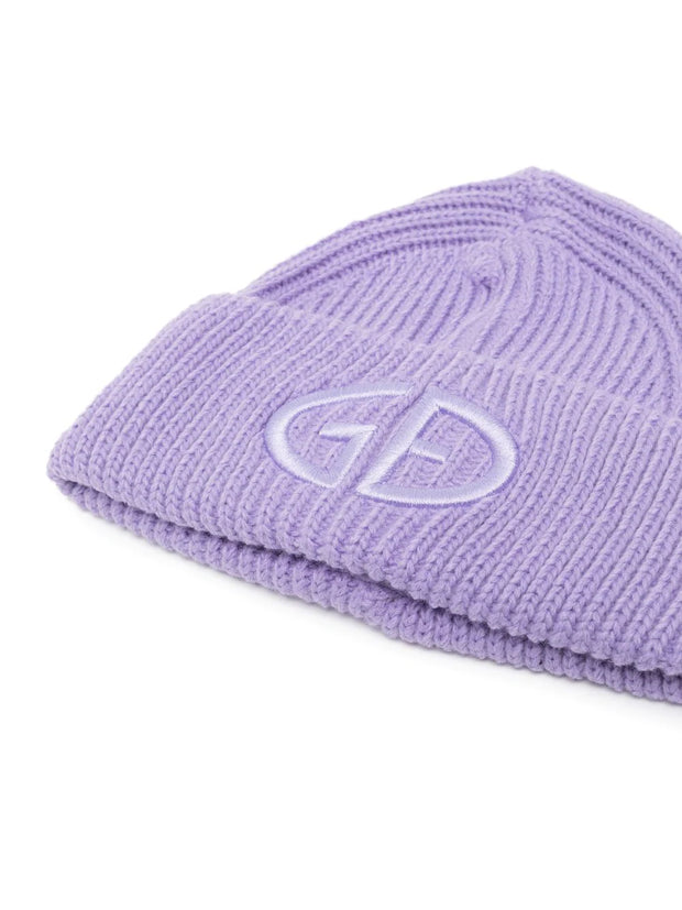 Goldbergh - ribbed-knit embroidered logo hat